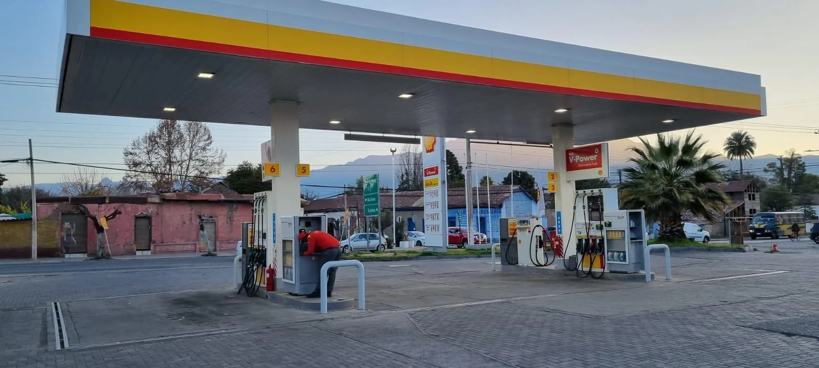 Iluminación Shell, Curimón